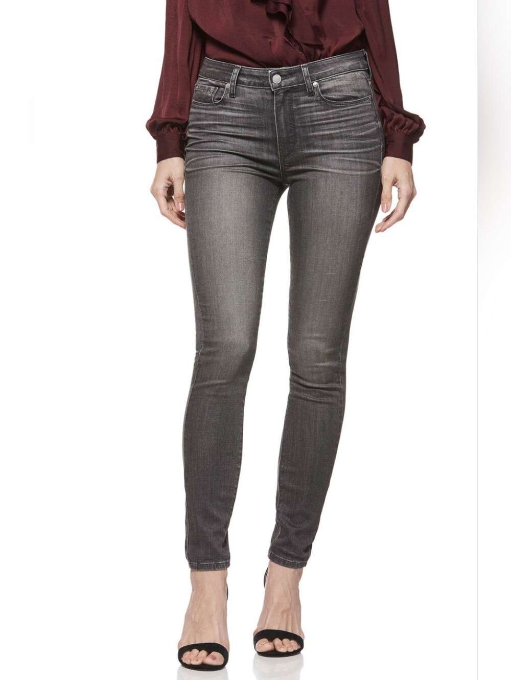 Paige Hoxton Skinny in Grey Peaks